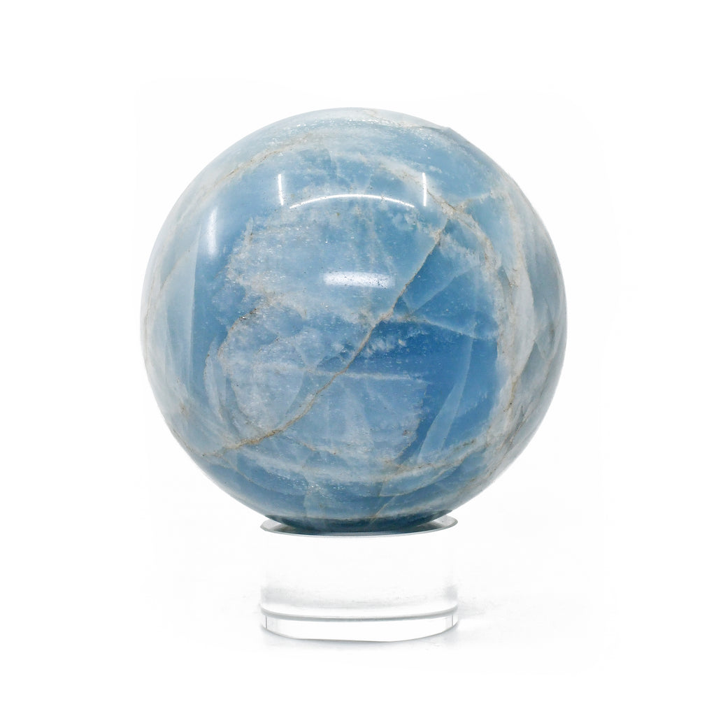 Bola de Cristal Aquamarine Crystal Ball Pedra bruta Polida Céu Purificação  do Basquetebol Desmagnetização Jogar Ornamentos de Bola