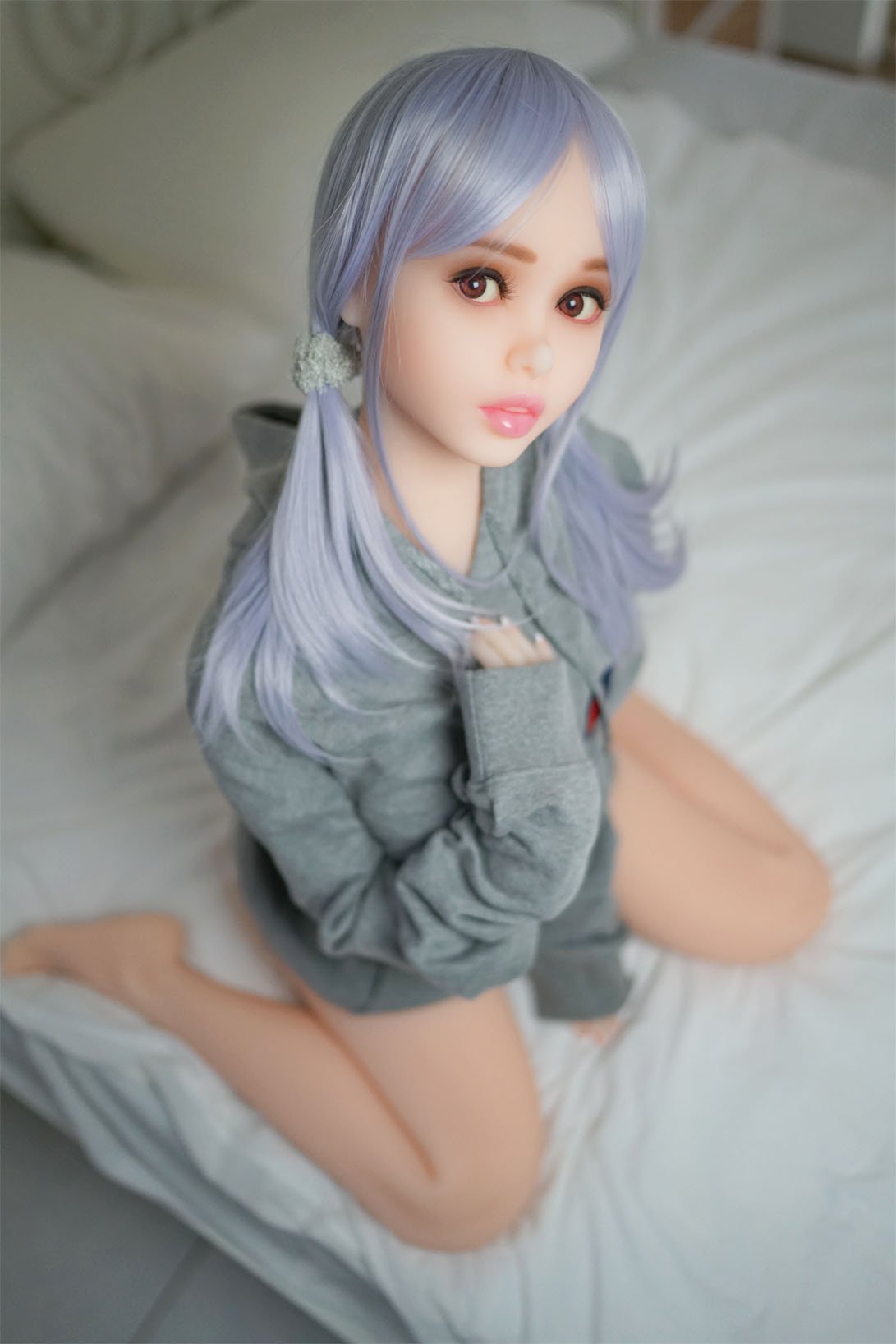 blue hair sex doll