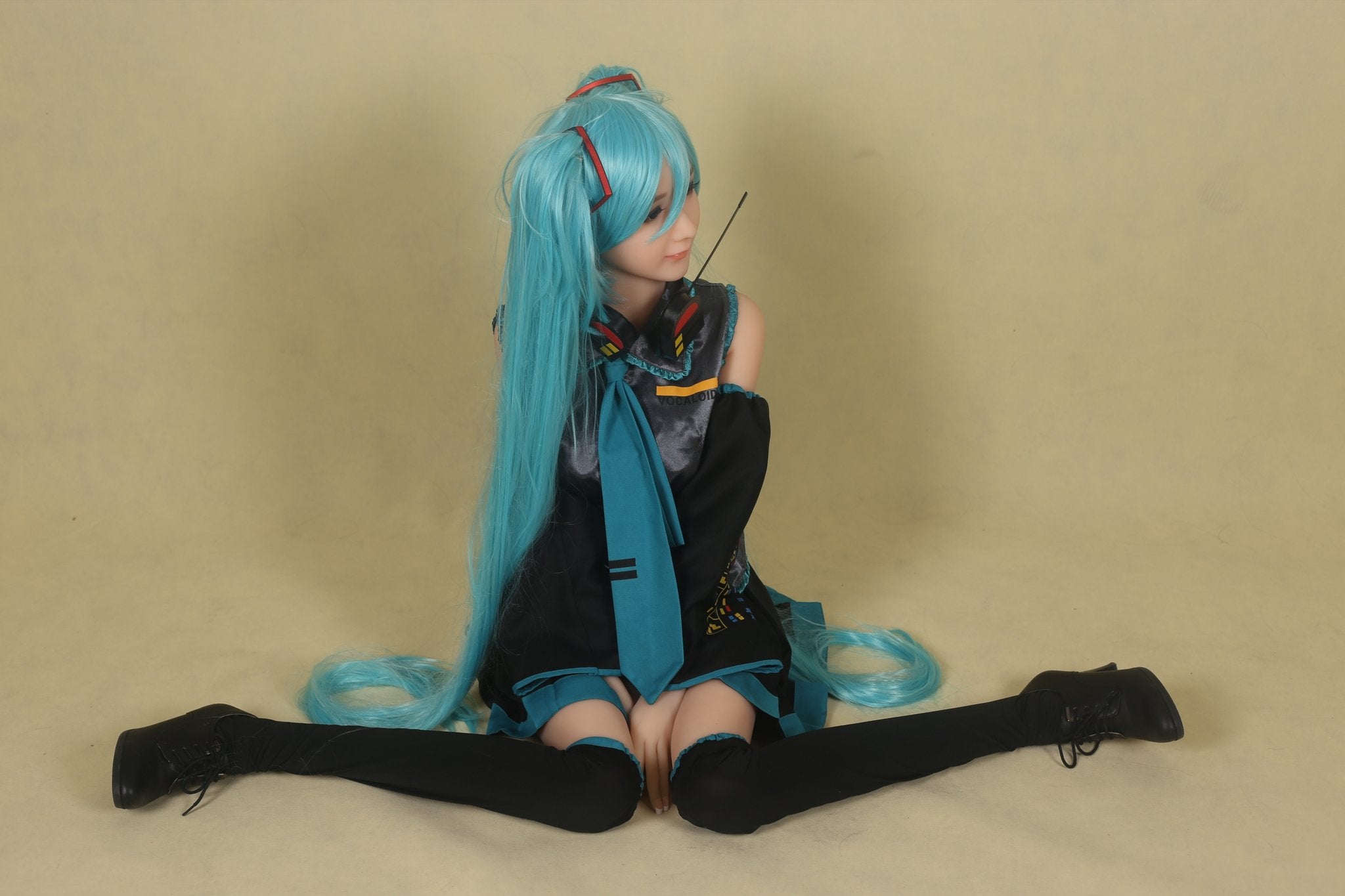 blue hair sex doll