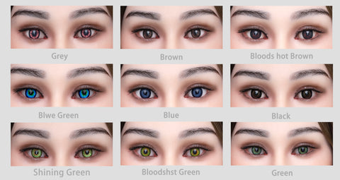 Eye Color - Sex Doll Options