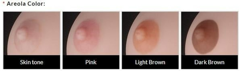 Nipple Color - Sex Doll Options