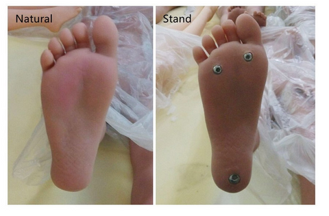 Standing vs. Natural Feet - Sex Doll Options