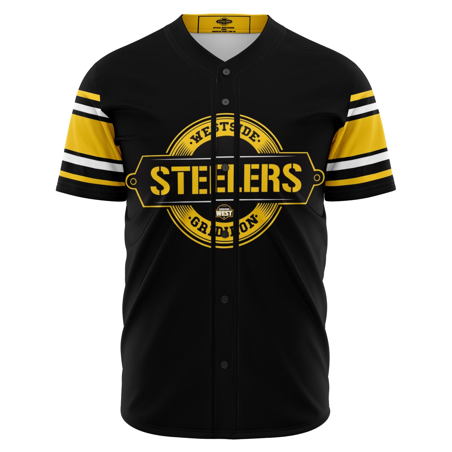 steelers baseball jersey