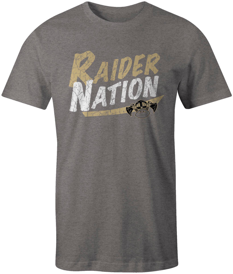 raider nation t shirt