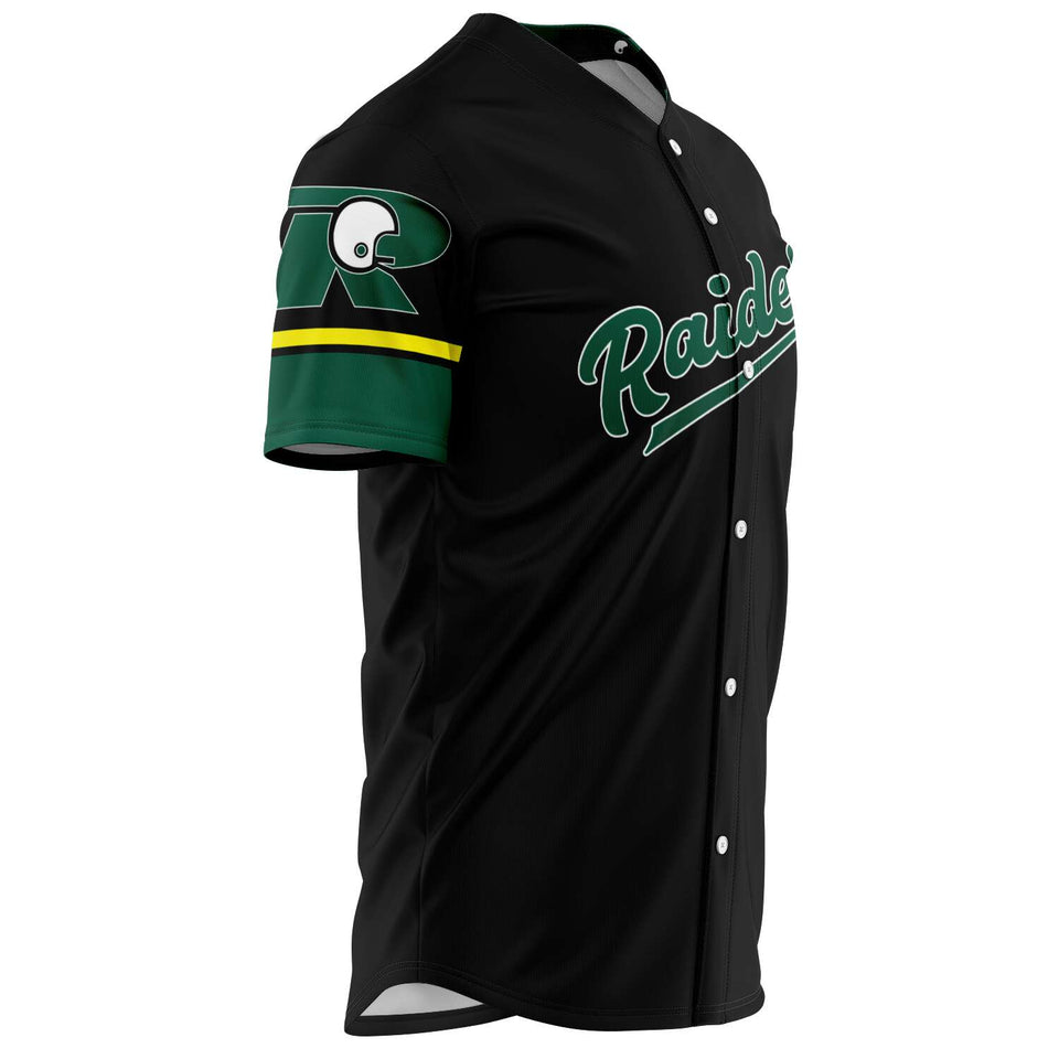 raiders baseball style jersey