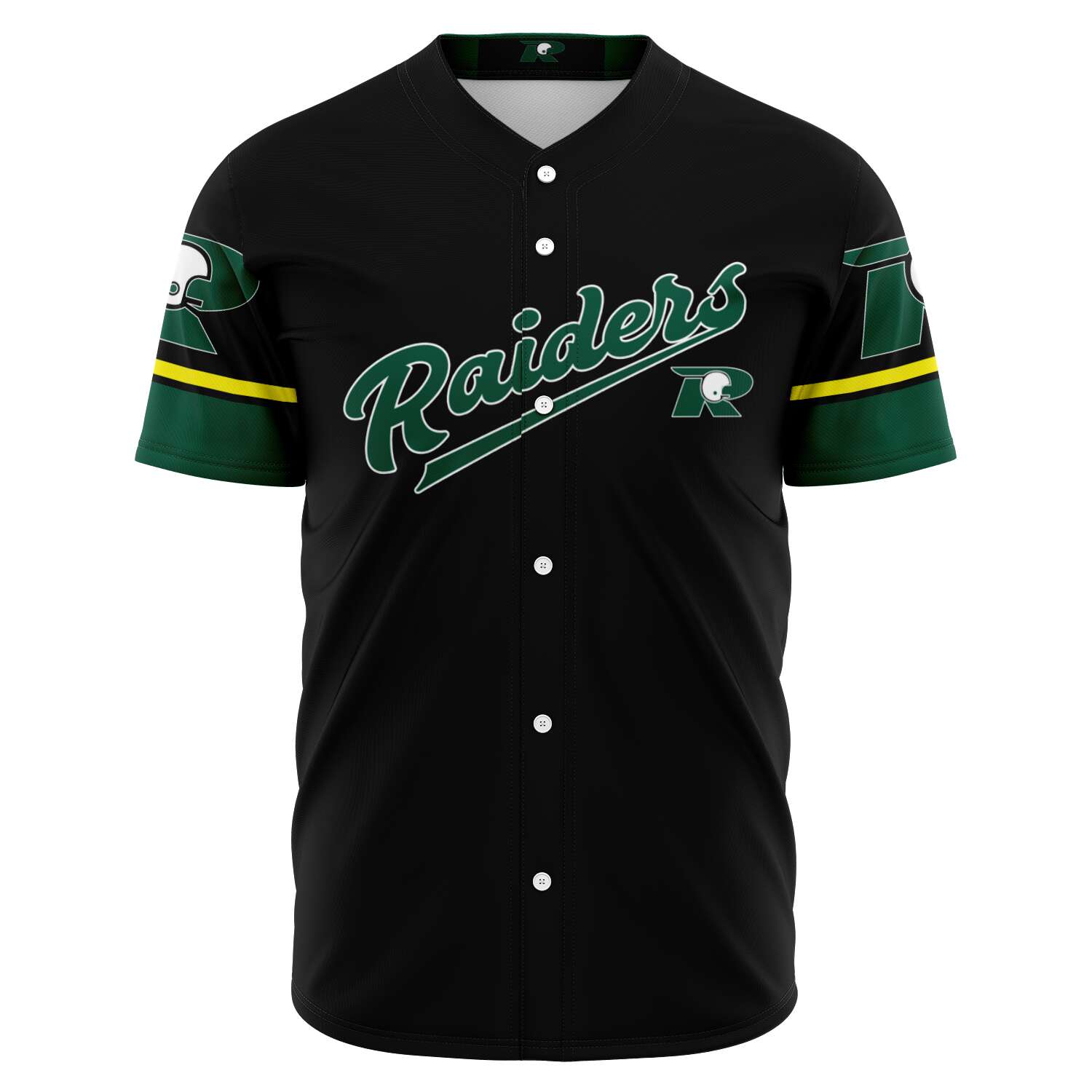 raiders baseball style jersey