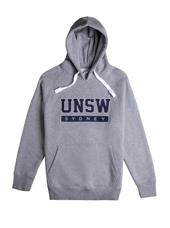 UNSW Grey Block Hoodie | Official UNSW Clothing – Shop | The Grad Shop