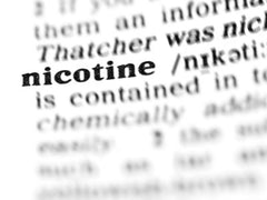 La nicotine dans les e-liquides