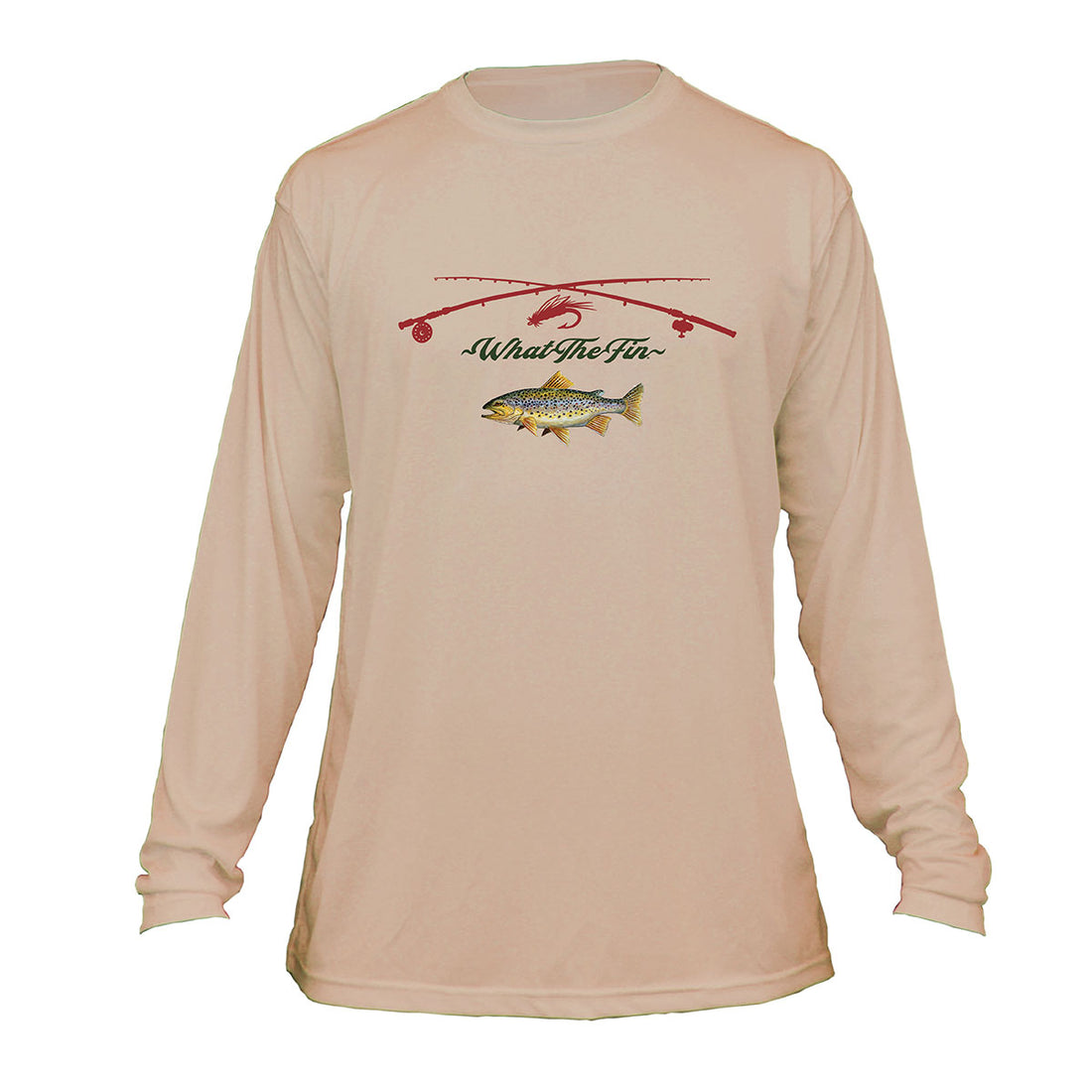 Rainbow Fly L/S Performance unisex (ID:P24) Tan / 3XL