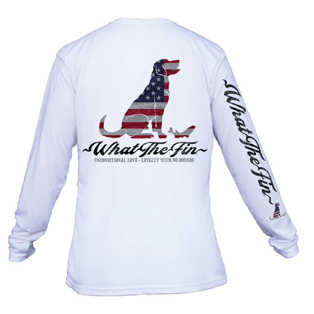 WTF - What The Fin? Long-Sleeve Performance Wicking Shirt