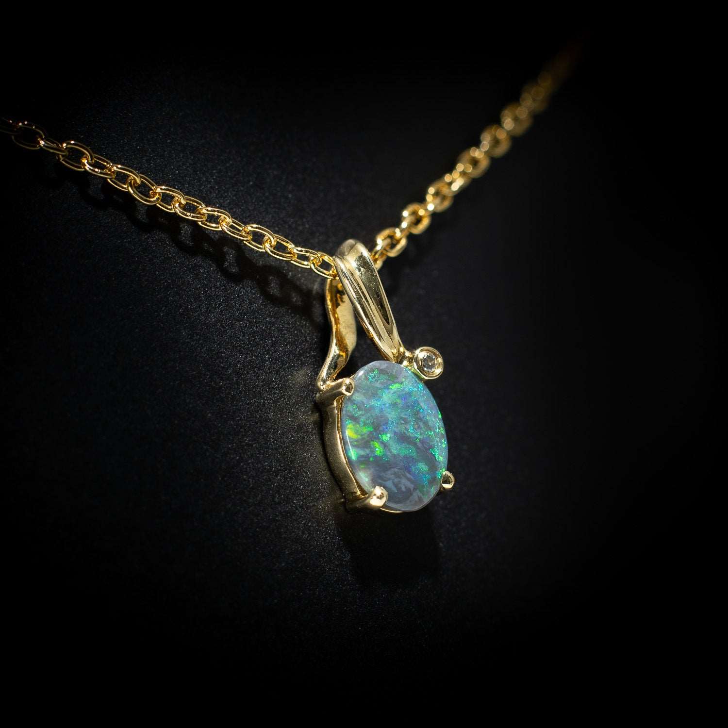 Jewelry Organizer Fashion Opal Pendant Necklace For Women Anniversary  Wonderful Gifts Birthday Gifts for Women Men - Walmart.com