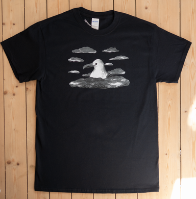 Stigbergets Seagull T-shirt - Black - Stigbergets Bryggeri