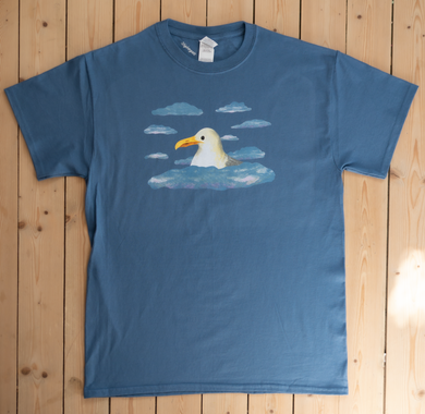 Stigbergets Seagull T-shirt - Petrol Blue - Stigbergets Bryggeri