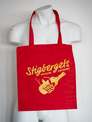 Stigbergets Cotton Bag - Red - Stigbergets Bryggeri