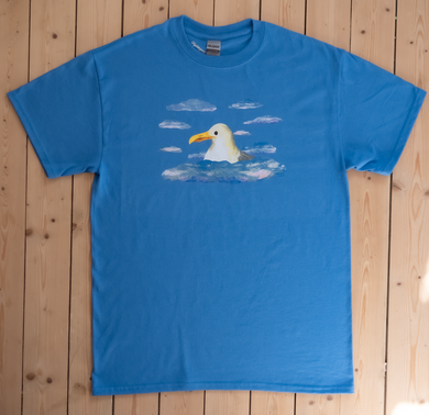 Stigbergets Seagull T-shirt - Sky Blue - Stigbergets Bryggeri
