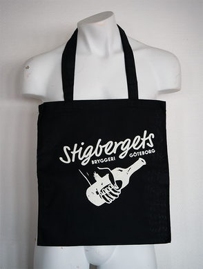 Stigbergets Cotton Bag - Black - Stigbergets Bryggeri