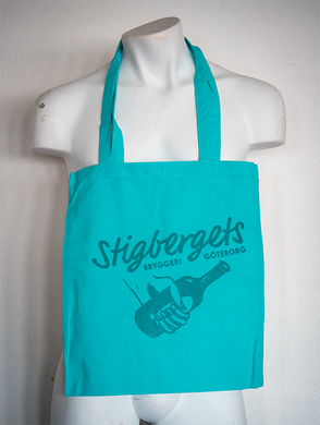 Stigbergets Cotton Bag - Turquoise - Stigbergets Bryggeri
