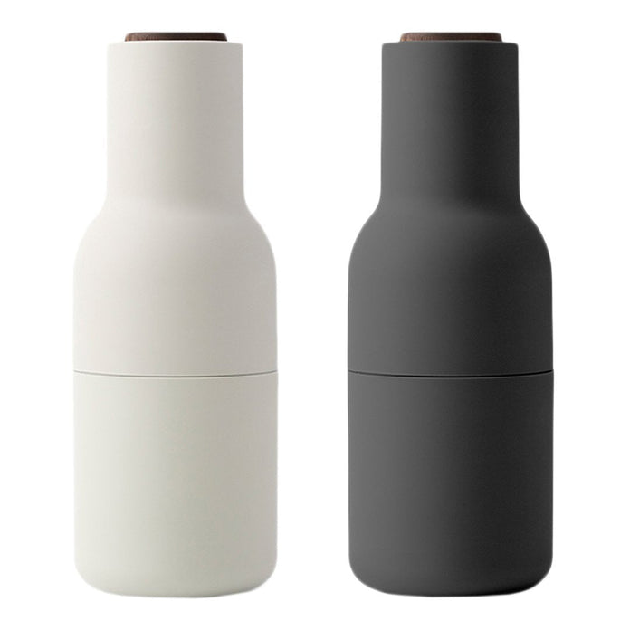 Bottle salt and pepper grinders in neutrals - Audo Copenhagen