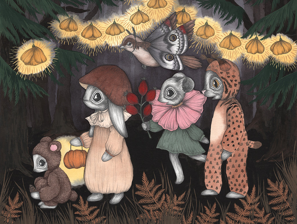 The Forest Animals Art Print