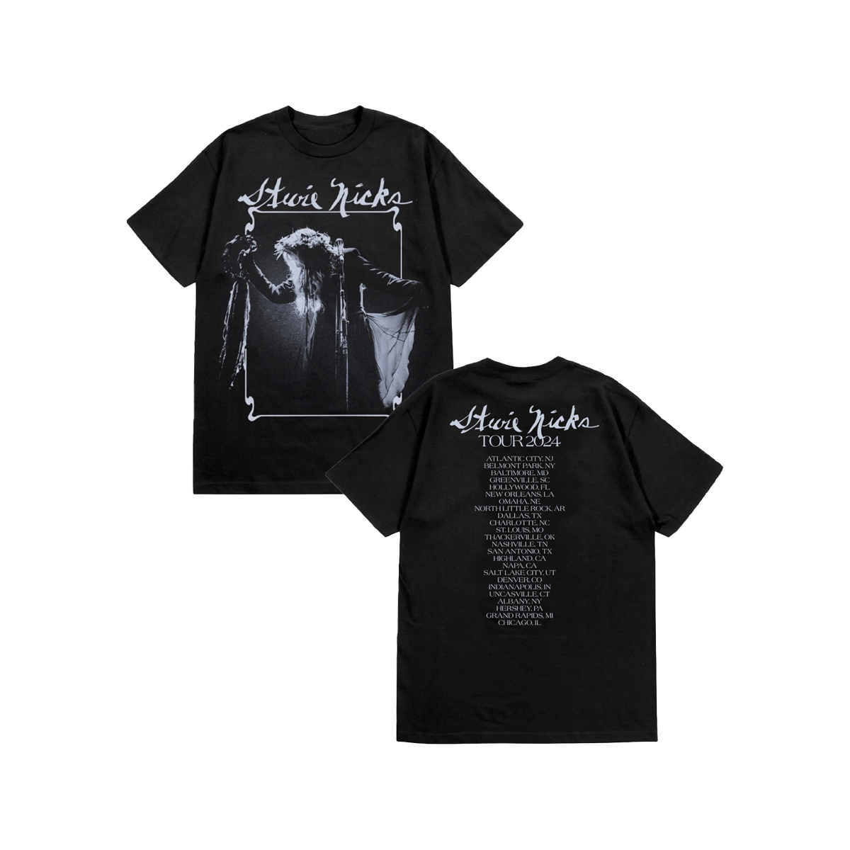 Stevie Nicks Tour 2024 Dateback Tee - Stevie Nicks product image