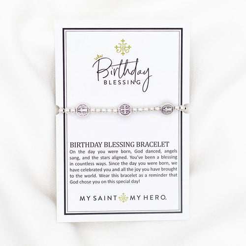 Shine Bright Crystal Benedictine Blessing Bracelets – My Saint My Hero
