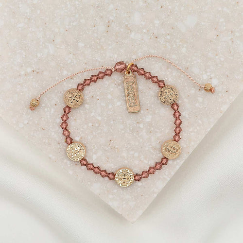 crystal bracelet gold