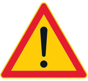 Varoitustarrat/Warning stickers – Blue Sign Oy