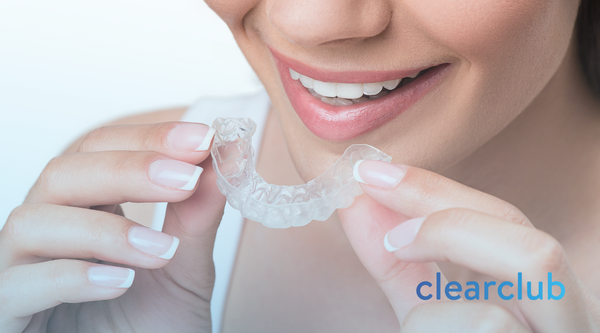 Wearing ClearClub custom nightguard for teeth clenching