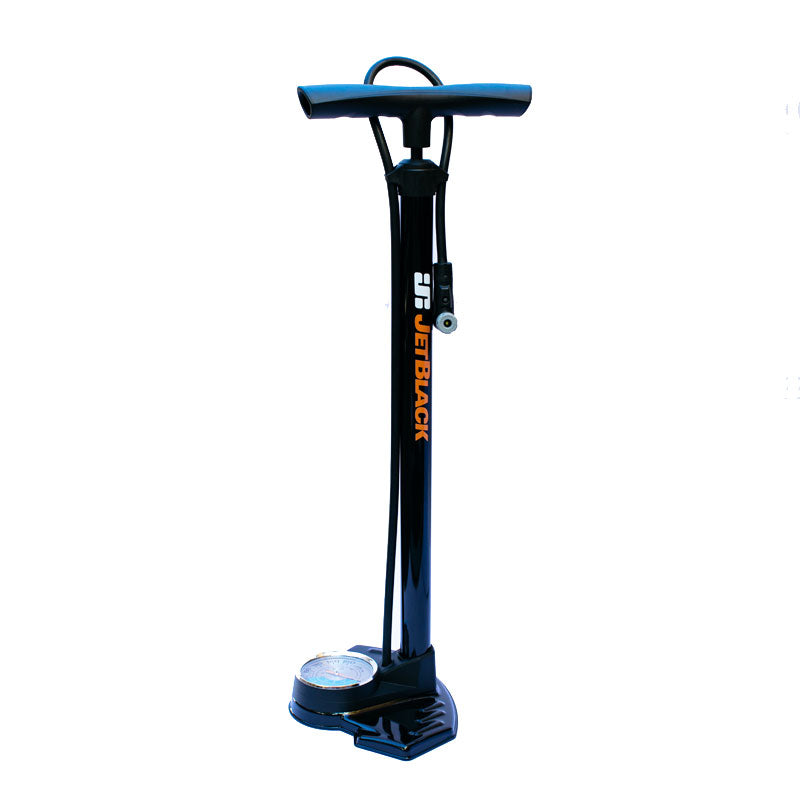 jet black bike pump