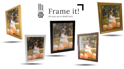 New Jersey local frame shop with professional framing services and custom frames online for large wall picture frames with mats or photo print with frame.