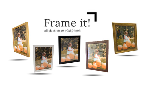 New York Picture frame store for custom framing poster art painting canvas framing art