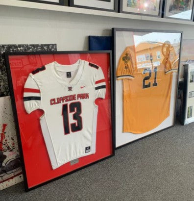 Frame a Sports Jersey: Custom Framing Guide by New Jersey Frame Shop