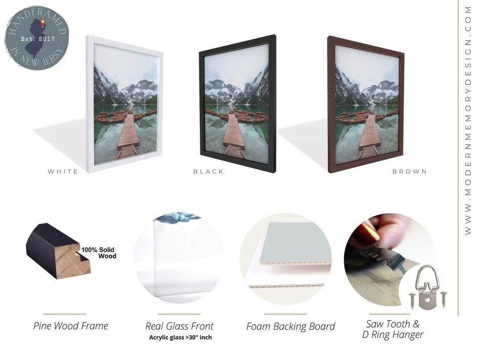 10x15 White Picture Frame For 10 x Poster, Art &