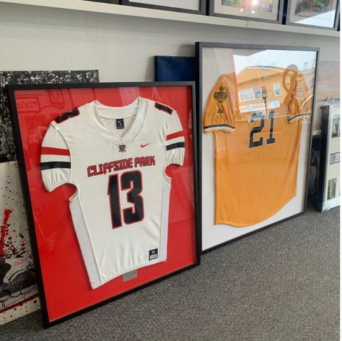 cost to frame a jersey , Jersey framing new jersey frame store 