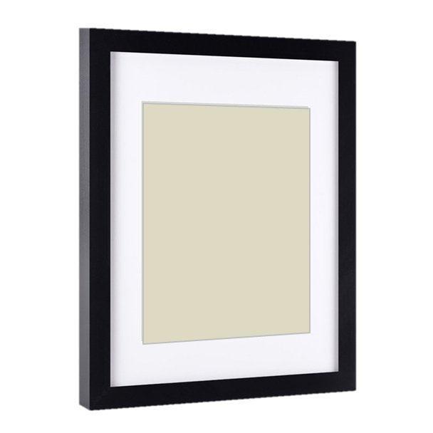 16X20 Poster Frame Solid Wood Frame with Plexiglass Matted for