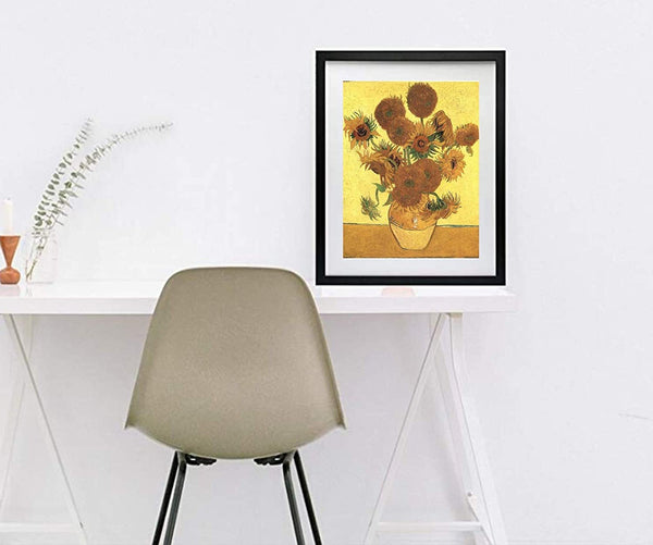 Sunflowers by Vincent Van Gogh, Classic art Canvas Prints