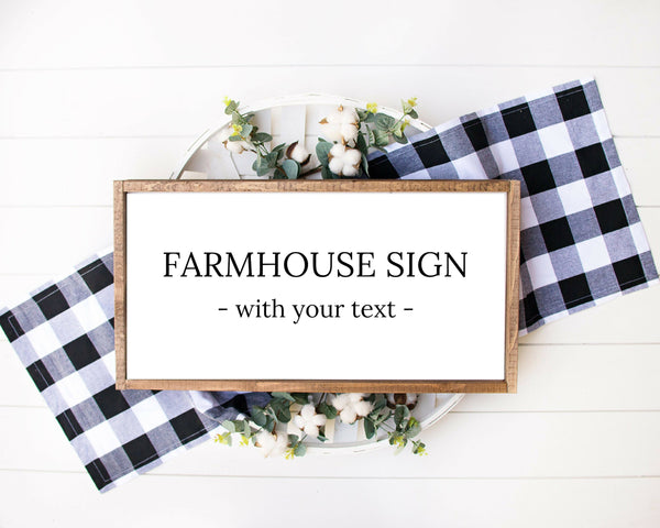 rustic wooden wall Signs for farmhouse style