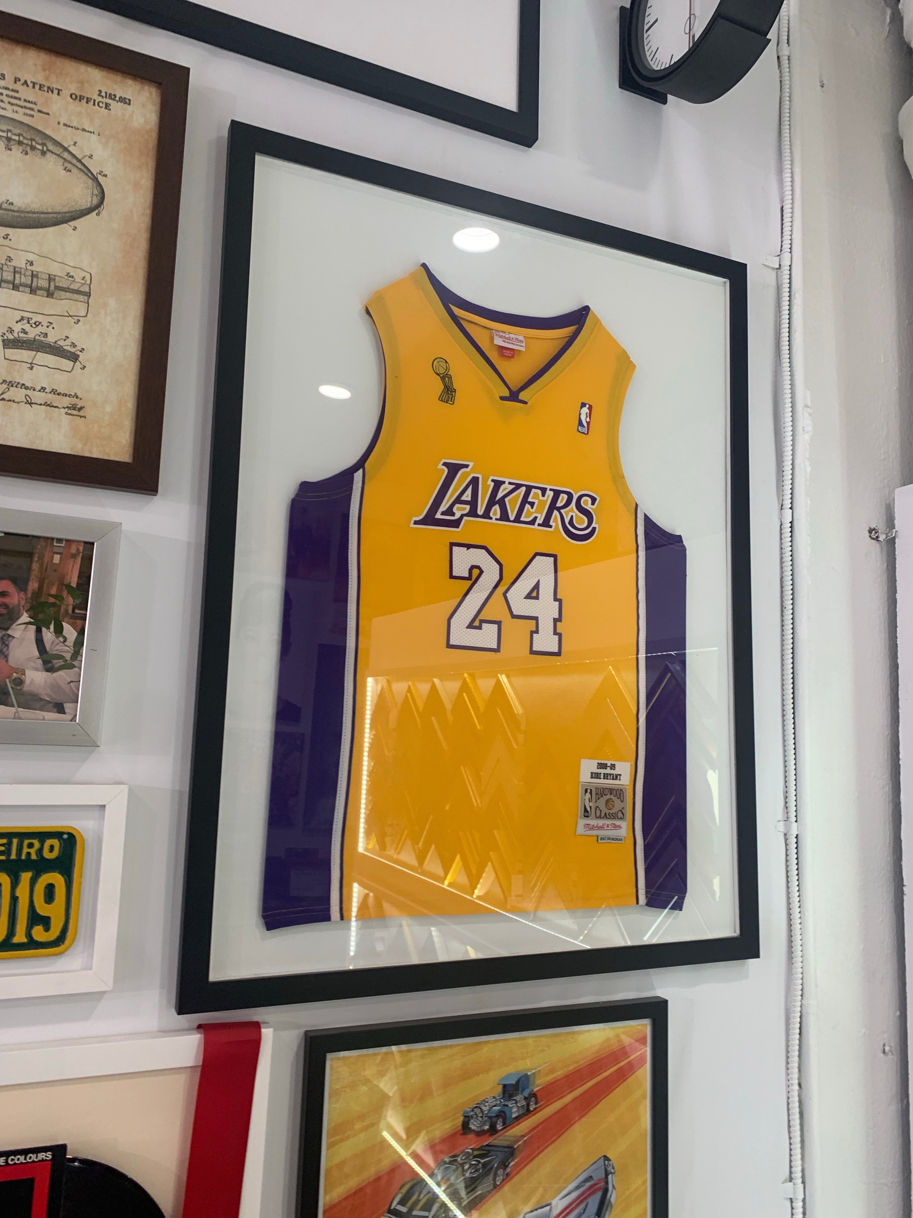 Classic Jersey Framing