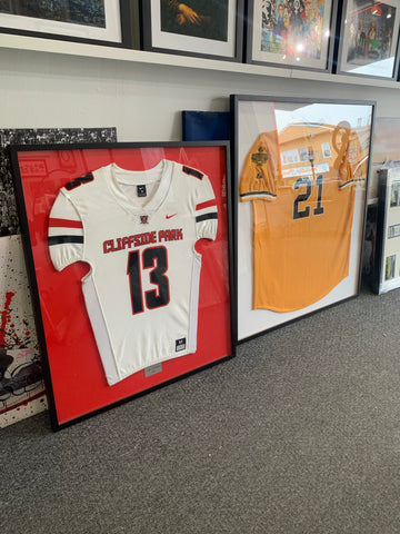 Get Jersey Framing Services at Modern Memory Design — Modern