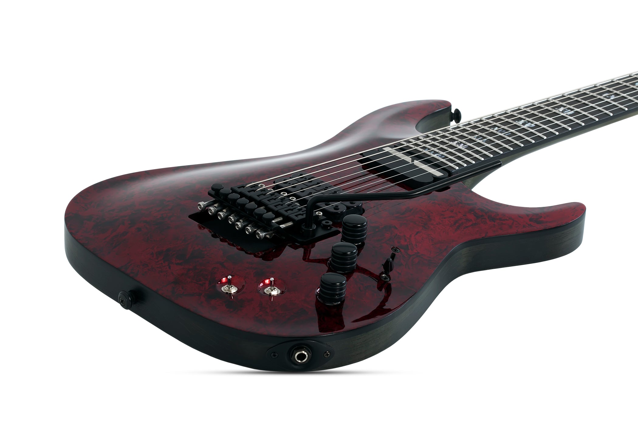 SCHECTER C-7 FR S Apocalypse Red Reign - 3058 - The Guitar World