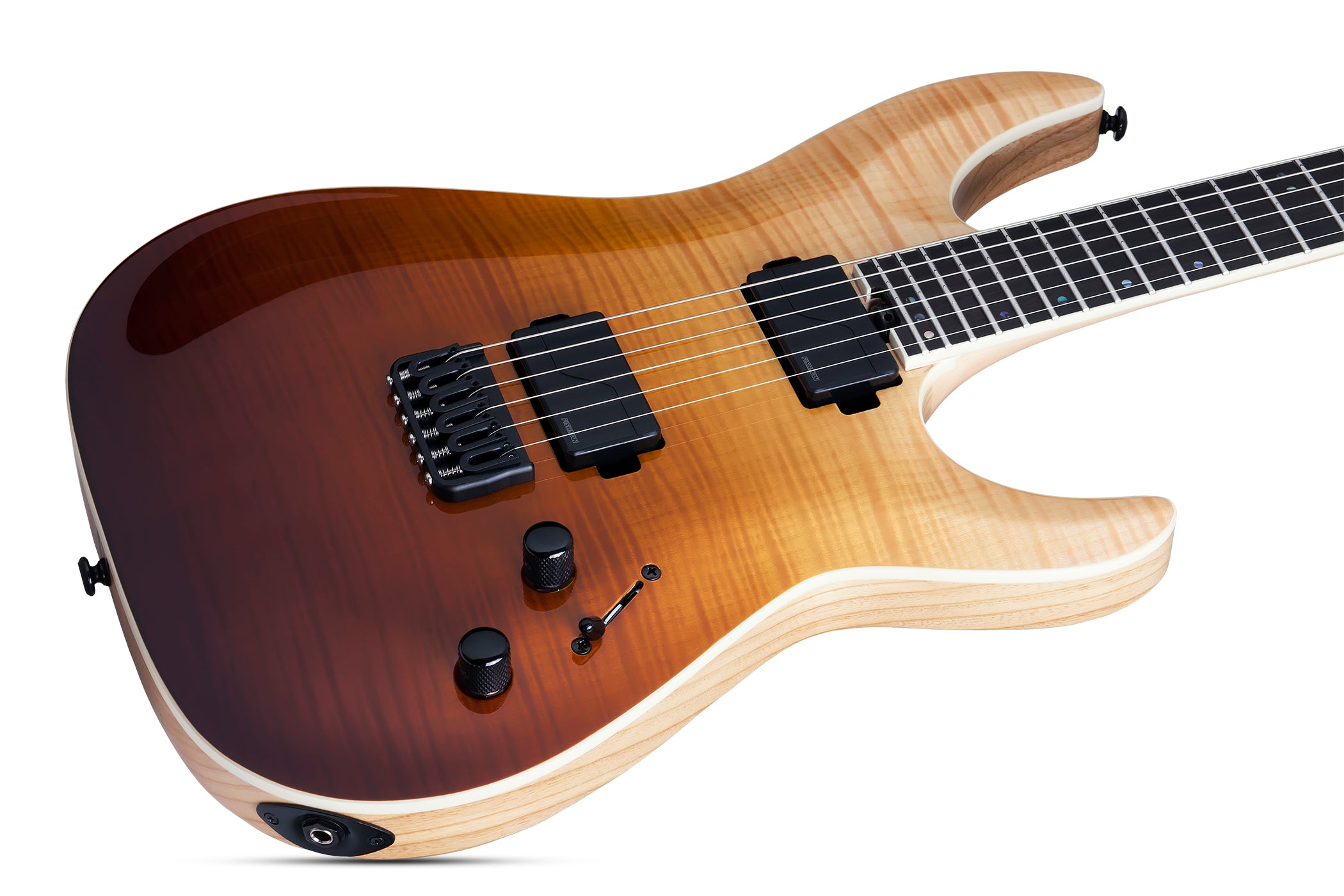 Schecter C-1 SLS Elite in Antique Fade Burst ANQFB SKU 1350 - The