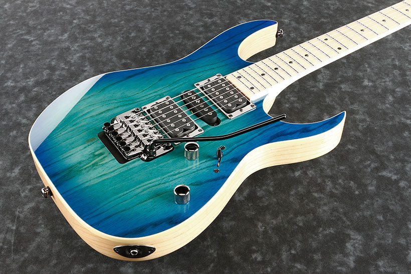 Ibanez RG370AHMZ-BMT Electric Guitar, Blue Moon Burst