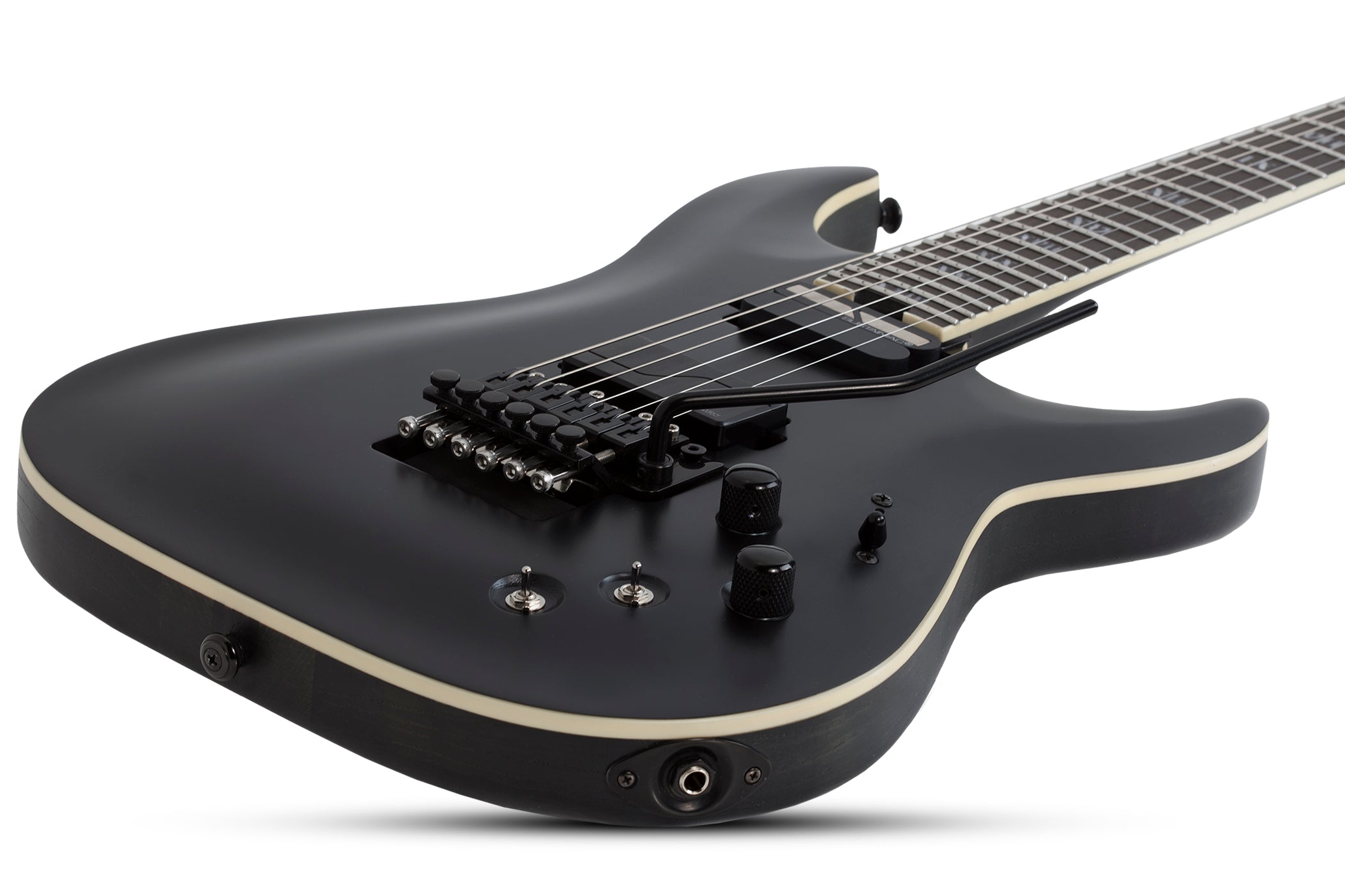 SCHECTER C-1 FR S SLS Evil Twin Satin Black - 1348 - The Guitar World