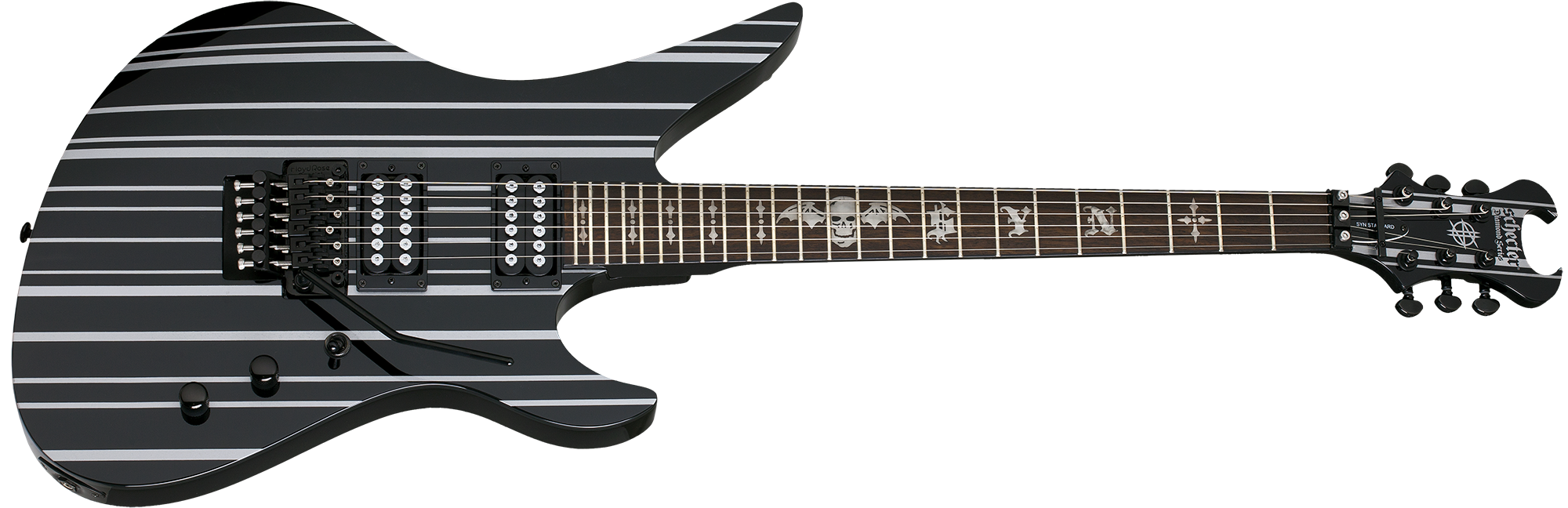 Schecter Banshee-6 SGR in Satin Black SBK SKU 3852 - The Guitar World