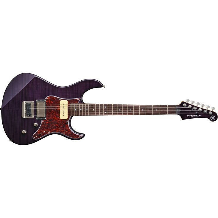 YAMAHA ELECTRIC GUITAR PACIFICA 611 HFM TRANSLUCENT PURPLE - The