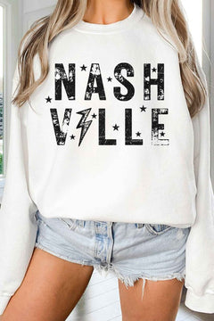 NASHVILLE TENNESSEE OVERSIZED SWEATSHIRT