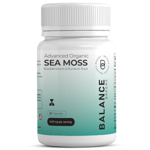 Sea Moss Gel, Organic Raw Flavored Irish Seamoss Gel Immune and Digestive  Support Vitamin Mineral Antioxidant Supplements, Original 18.5oz