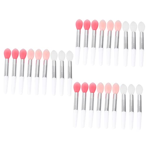 Makeup Brush Covers 6pcs Silicone Silicone Lip Applicator Make up