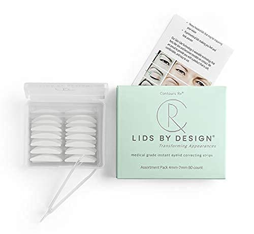 Comparison of Top Eyelid Tape Brands with Contours Rx by Britain