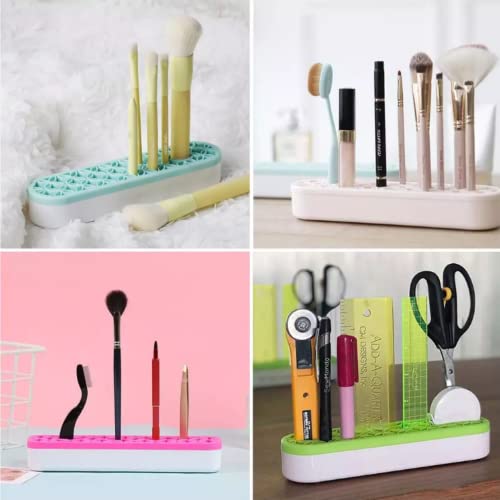 Makeup Brush Holder, 360° Rotating Brush Holder 5-Slot Makeup Brush Or –  TweezerCo